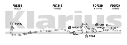 Система выпуска ОГ KLARIUS купить