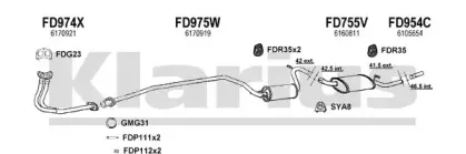 Система выпуска ОГ KLARIUS купить