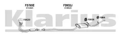 Система выпуска ОГ KLARIUS купить