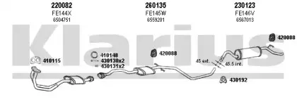 Система выпуска ОГ KLARIUS купить