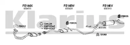 Система выпуска ОГ KLARIUS купить