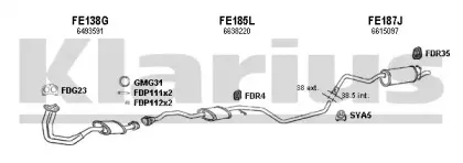 Система выпуска ОГ KLARIUS купить