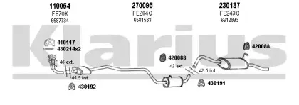 Система выпуска ОГ KLARIUS купить