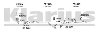 Система выпуска ОГ KLARIUS купить