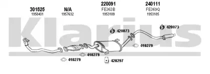 Система выпуска ОГ KLARIUS купить