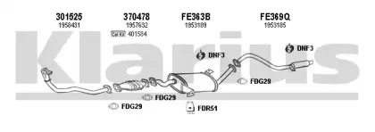 Система выпуска ОГ KLARIUS купить
