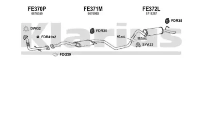 Система выпуска ОГ KLARIUS купить