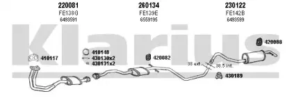 Система выпуска ОГ KLARIUS купить