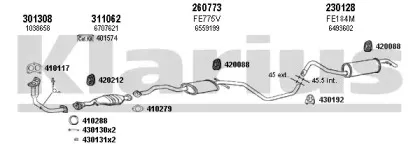 Система выпуска ОГ KLARIUS купить