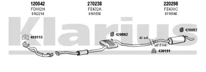 Система выпуска ОГ KLARIUS купить