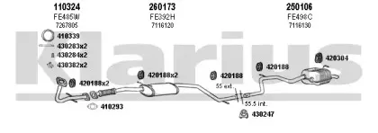 Система выпуска ОГ KLARIUS купить