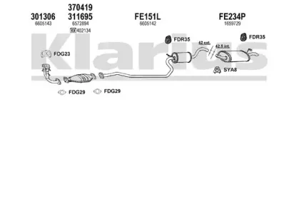 Система выпуска ОГ KLARIUS купить