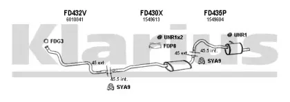 Система выпуска ОГ KLARIUS купить