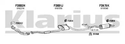 Система выпуска ОГ KLARIUS купить