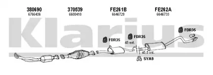 Система выпуска ОГ KLARIUS купить