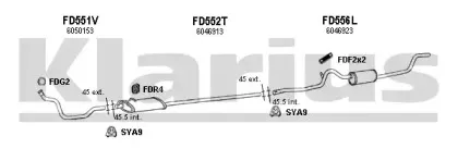 Система выпуска ОГ KLARIUS купить