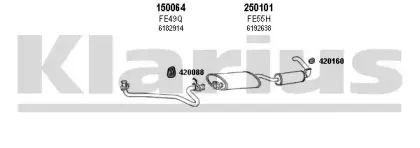 Система выпуска ОГ KLARIUS купить