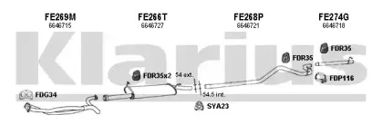 Система выпуска ОГ KLARIUS купить