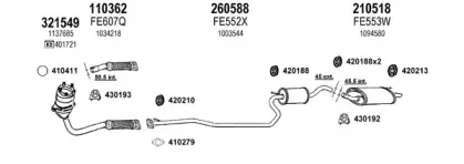 Система выпуска ОГ KLARIUS купить
