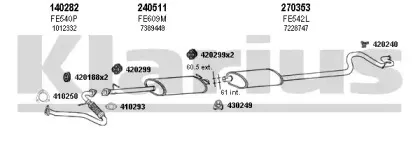 Система выпуска ОГ KLARIUS купить
