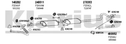Система выпуска ОГ KLARIUS купить