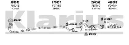 Система выпуска ОГ KLARIUS купить