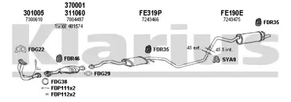 Система выпуска ОГ KLARIUS купить