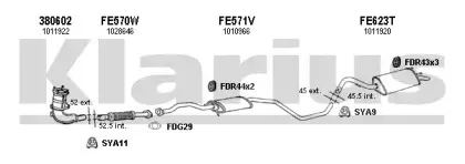 Система выпуска ОГ KLARIUS купить
