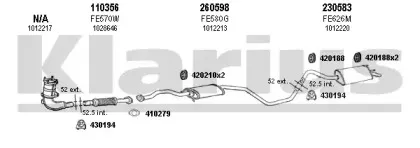 Система выпуска ОГ KLARIUS купить