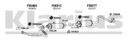 Система выпуска ОГ KLARIUS купить