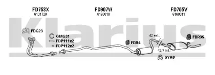 Система выпуска ОГ KLARIUS купить