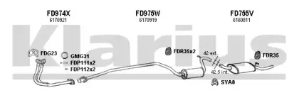 Система выпуска ОГ KLARIUS купить