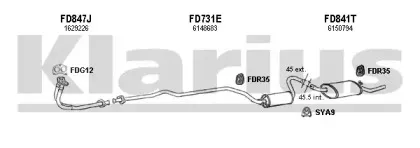 Система выпуска ОГ KLARIUS купить
