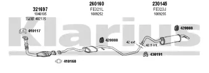 Система выпуска ОГ KLARIUS купить