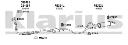 Система выпуска ОГ KLARIUS купить