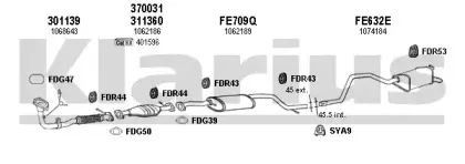 Система выпуска ОГ KLARIUS купить