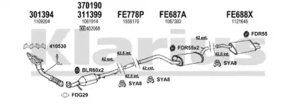 Система выпуска ОГ KLARIUS купить