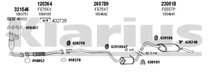 Система выпуска ОГ KLARIUS купить
