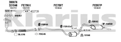 Система выпуска ОГ KLARIUS купить