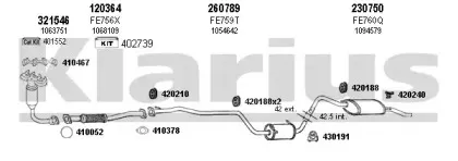 Система выпуска ОГ KLARIUS купить
