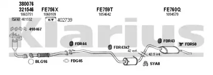 Система выпуска ОГ KLARIUS купить