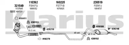 Система выпуска ОГ KLARIUS купить