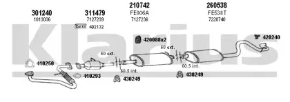Система выпуска ОГ KLARIUS купить
