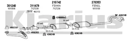 Система выпуска ОГ KLARIUS купить