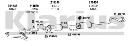 Система выпуска ОГ KLARIUS купить