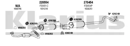 Система выпуска ОГ KLARIUS купить