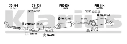 Система выпуска ОГ KLARIUS купить