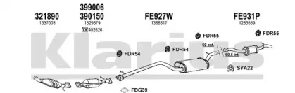 Система выпуска ОГ KLARIUS купить