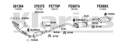 Система выпуска ОГ KLARIUS купить