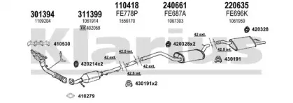 Система выпуска ОГ KLARIUS купить